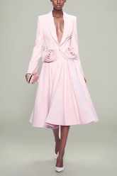 Helena Rose Blazer Midi Skirt Set | Dress In Beauty